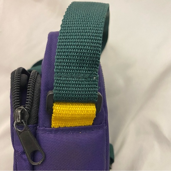 TEK By Tamrac Photo/Digital/Audio/Game Compact Padded Bag Purple Green Strap Y2K - Picture 5 of 12